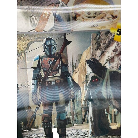 Star Wars Mandalorian Prime 3D Puzzles 2-Pack 500 Pieces Each 24"x18" Disney - Picture 3 of 5